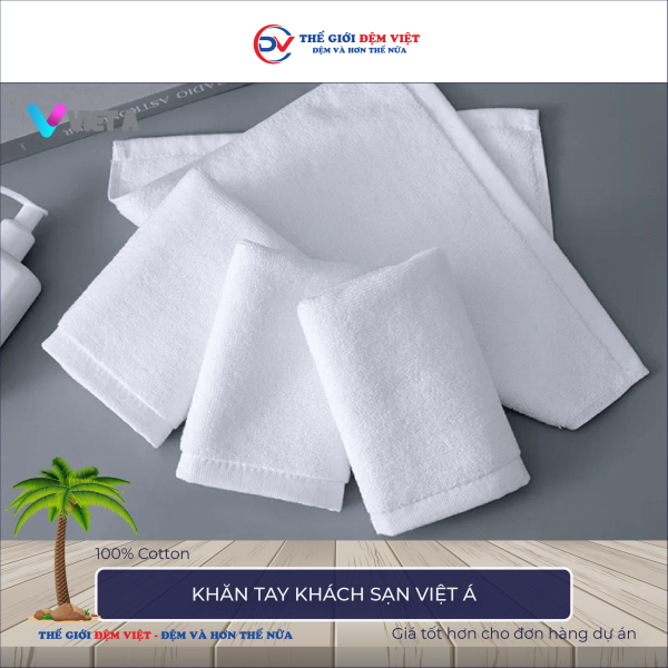 Khăn tay khách sạn Việt Á 2